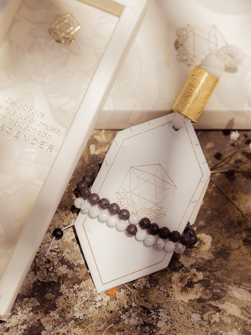 Pacto Complemento  (Set x 2 Pulseras Piedras Naturales)